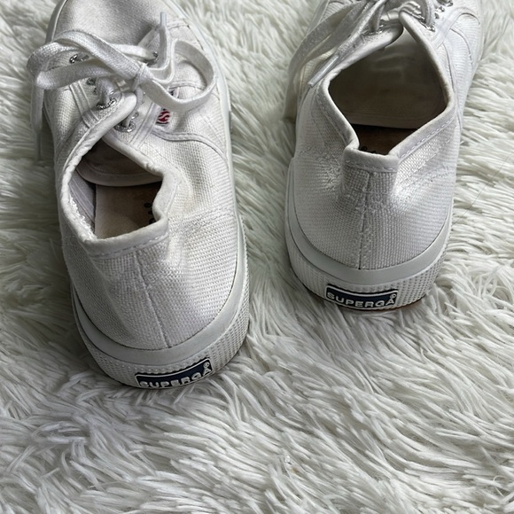 Superga white canvas sneaker - Picture 3 of 5
